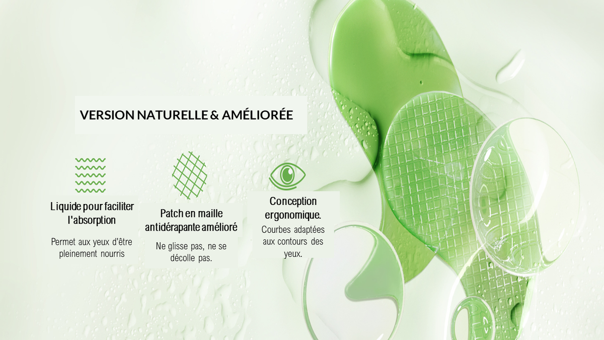 MASQUES DE VISAGE - Anti-ride & Cernes périorbitaires à l'Aloe Vera .