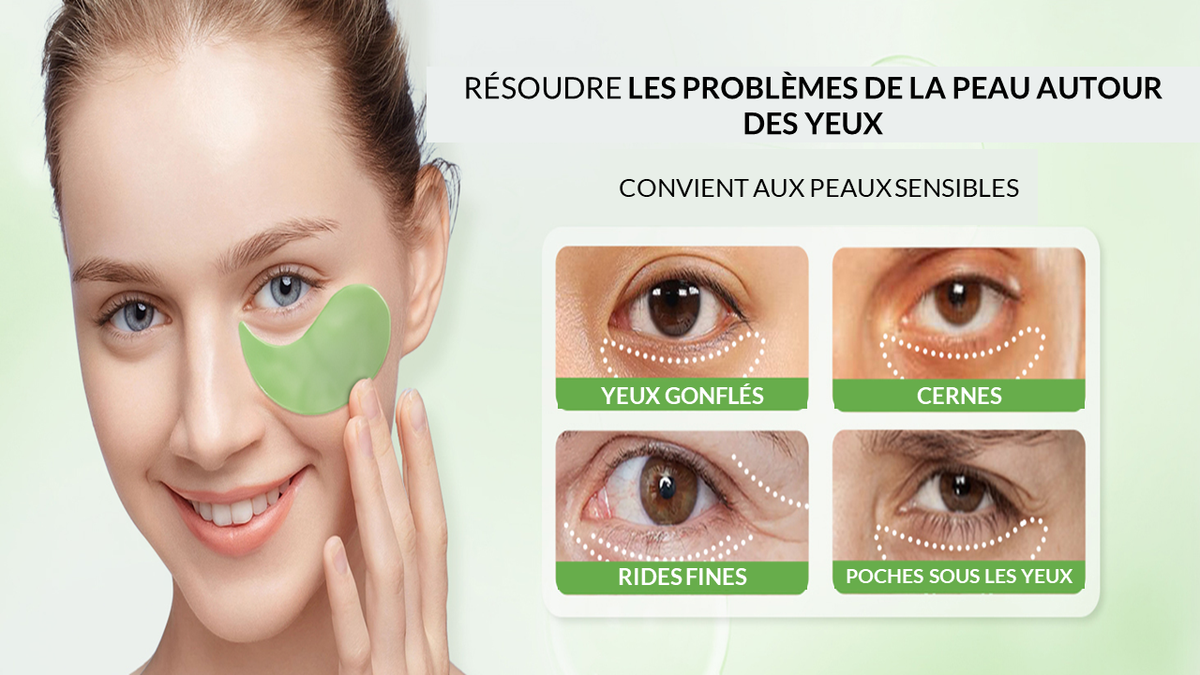MASQUES DE VISAGE - Anti-ride & Cernes périorbitaires à l'Aloe Vera .