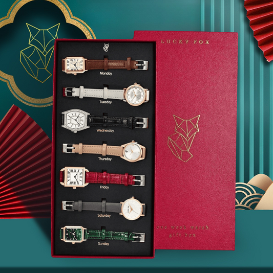 LA COLLECTION 7 MONTRES POUR 7 JOURS : UN STYLE DIFFERENT CHAQUE JOUR